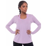 Camiseta Vestem Manga Longa Dry Fit Janice - Feminina ROSA