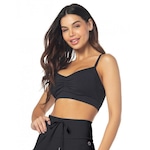 Top Fitness com Bojo Vestem Kiara - Feminino PRETO