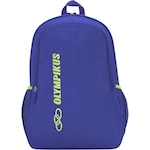 Mochila Olympikus Essential Logo - 19 Litros Azul/Amarelo