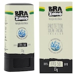 Protetor Solar Facial Brazinco FPS 50 Incolor BRANCO