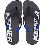 Chinelo Kenner Red Logo - Masculino PRETO/AZUL