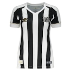 Camisa do Santos II 2018 Oficial Umbro - Feminina BRANCO/PRETO