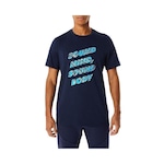 Camiseta Asics Better Cotton Sound Mind - Masculina AZUL ESCURO