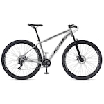 Bicicleta Aro 29 KRW S21 Alumínio - Câmbio Shimano TZ - Freio a Disco Ltx - 21v - Adulto PRATA/PRETO