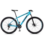 Bicicleta Aro 29 KRW S21 Alumínio - Câmbio Shimano TZ - Freio a Disco Ltx - 21v - Adulto AZUL/PRETO