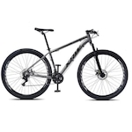 Bicicleta Aro 29 KRW S21 Alumínio - Câmbio Shimano TZ - Freio a Disco Ltx - 21v - Adulto GRAFITE/PRETO/LARANJ