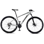 Bicicleta Aro 29 Krw S31 - Freio Hidráulico - Câmbio Shimano Acera - 27 Velocidades - Adulto BRANCO/PRETO