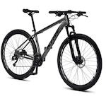 Bicicleta Aro 29 KRW S30 Alumínio - Freio Hidráulico com Trava - Câmbio Shimano Acera - 27 Velocidades - Unissex GRAFITE/PRETO/LARANJ