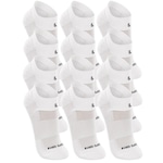 Kit de Meias Cano Curto Lupo Dry Tech Performance - 12 Pares - Adulto BRANCO