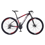 Bicicleta Aro 29 Krw Sx3 Traction Alumínio - Freio A Disco - Câmbio Shimano Tz - 24 Velocidades - Adulto PRETO/VERMELHO