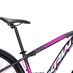 Bicicleta Aro 29 Krw Sx3 Traction Alumínio - Freio A Disco - Câmbio Shimano Tz - 24 Velocidades - Adulto PRETO/ROSA