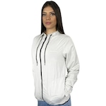 Jaqueta com Capuz Corta Vento Light WSS Futebol - Feminina BRANCO