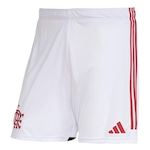 Shorts adidas Flamengo I - Masculino BRANCO/VERMELHO