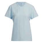 Camiseta adidas Adi Runner - Feminina AZUL CLARO