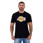 Camiseta Nba Los Angeles Lakers - Masculina PRETO/AMARELO