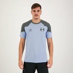 Camisa do Grêmio Concentração 2023 Umbro - Masculina AZUL