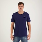 Camiseta Fila Classic Logo - Masculina AZUL ESCURO