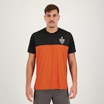 Camisa do Atlético Mineiro Realistic Futfanatics - Masculina PRETO