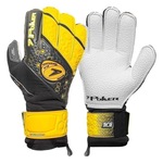 Luvas de Goleiro Poker Synthetic Grass Pro - Adulto PRETO/AMARELO