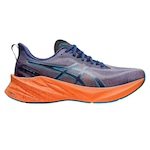 Tênis ASICS Novablast 3 Le - Masculino AZUL/LARANJA