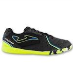 Chuteira Futsal Joma Dribling - Adulto PRETO/VERDE