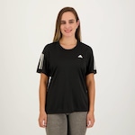 Camiseta adidas Own The Run I - Feminina PRETO