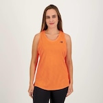 Camiseta Regata New Balance Q Speed Jacquard - Feminina LARANJA