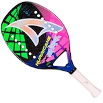 Raquete de Beach Tennis Shark Hurricane 2022 VERDE/ROSA