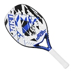 Raquete de Beach Tennis AmaSport Titan Blue BRANCO/AZUL