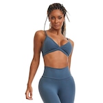 Top Fitness com Bojo Caju Brasil Nz Slim Classic - Feminino AZUL