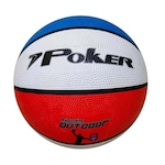 Bola de Basquete Outdoor 7 Poker BRANCO