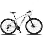 Bicicleta Aro 29 KSW XLT MTB - Freio Hidráulico - Câmbio Shimano Altus - 27 Marchas BRANCO/PRETO