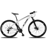 Bicicleta Aro 29 KSW XLT - Freio a Disco - Câmbios Shimano - 21 Marchas BRANCO/PRETO