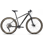 Bicicleta Aro 29 Aluminio Alfameq Vx - Freio Hidráulico - Câmbios Absolute - 12 Marchas - Adulto CINZA/PRETO