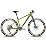 Bicicleta Aro 29 Aluminio Alfameq Vx - Freio Hidráulico - Câmbios Absolute - 12 Marchas - Adulto VERDE/PRETO