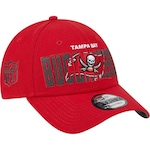 Boné New Era 9forty Tampa Bay Buccaneers NFL Draft 2023 - Snapback - Adulto VERMELHO