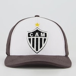 BONÉ ABA CURVA DO ATLÉTICO MINEIRO ESCUDO FUTFANATICS - SNAPBACK - ADULTO BRANCO