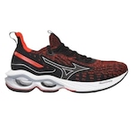 Tênis Mizuno Wave Creation 23 Waveknit - Masculino PRETO/LARANJA