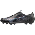 Chuteira de Campo Mizuno Alpha Elite - Masculina PRETO