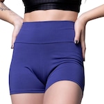 Shorts Vekyo Fitness Suplex Liso Academia - Feminino AZUL