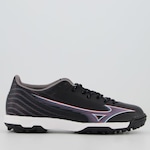 Chuteira Society Mizuno Alfa Select AS - Adulto PRETO