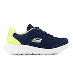 Tênis Skechers Bountiful - Infantil MARINHO/VERDE/BRANCO