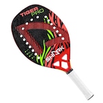 Raquete de Beach Tennis Shark Tiger Pro New PRETO