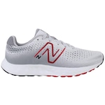 Tênis New Balance 520 V8 - Masculino CINZA/VERMELHO