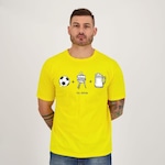 Camiseta Futfanatics Match Futebol - Masculina AMARELO