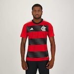 Camisa do Flamengo I 2023 10 Gabi adidas - Masculina PRETO