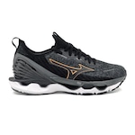 Tênis Mizuno Wave Endeavor - Masculino PRETO/LARANJA