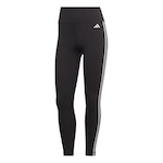 Calça Legging adidas Designed To Move HD6837 - Feminino PRETO/BRANCO