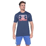 Camiseta Under Armour Boxed Sportstyle - Masculina AZUL