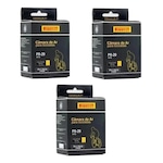 Kit Câmara de Ar 29 x 1.75/2.35 Pirelli MTB Bico Fino 48 mm - 3 unidades PRETO